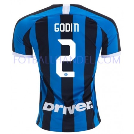 Herre Fotballdrakter Inter Milan GODIN 2 Hjemme 2019-20 Kortermet